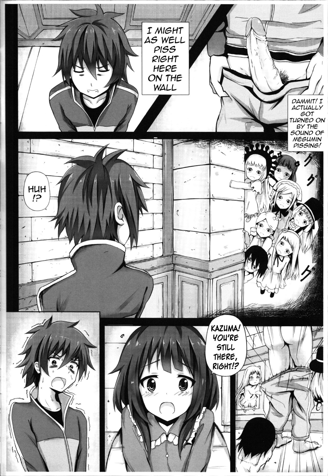 (PF25) [Hiramani (Ginhaha)] Giving ○○ to Megumin in the Toilet! (Kono Subarashii Sekai ni Syukufuku o!) [English] {_02.jpg